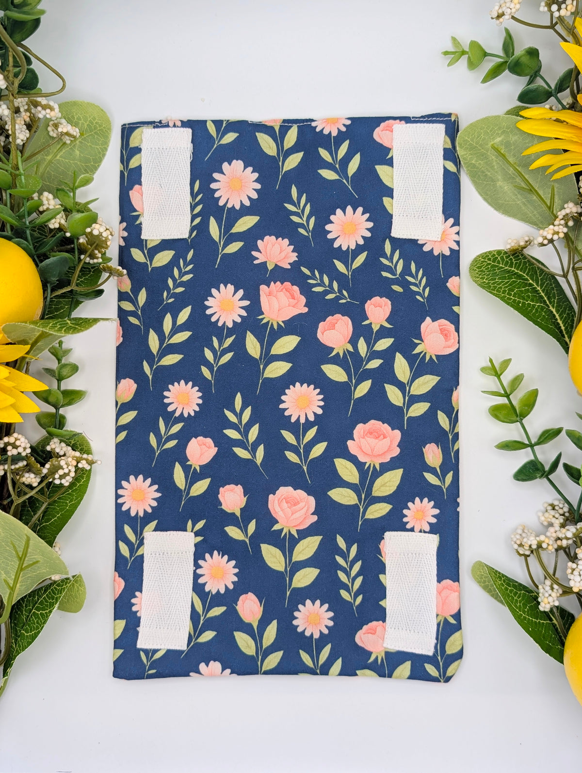 Navy rose Leg Bag Cover