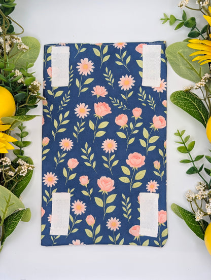 Navy rose Leg Bag Cover