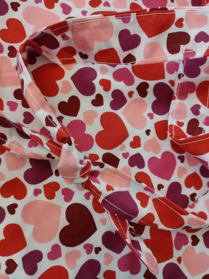 Red heart syringe driver bag