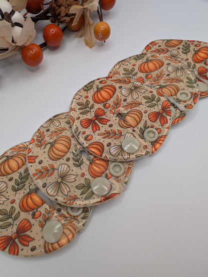 Autumn pumpkin Tubie pads
