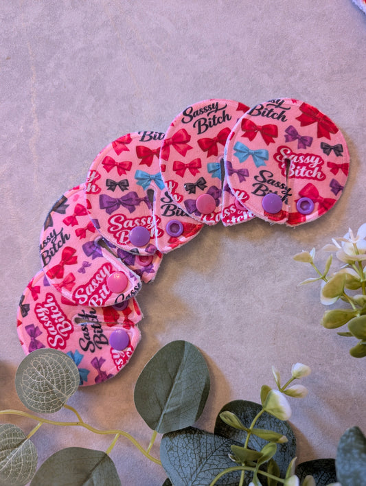 Sassy bitch tubie pads