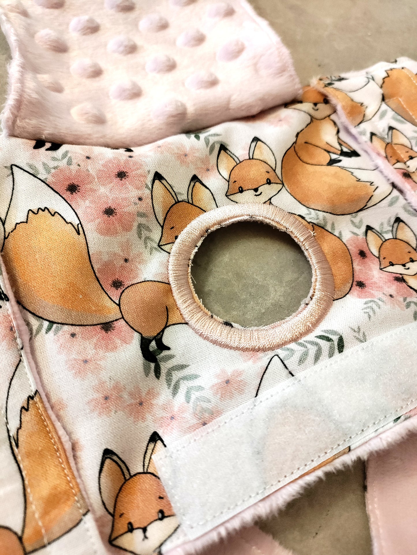 Pink Fox PEG tube belt