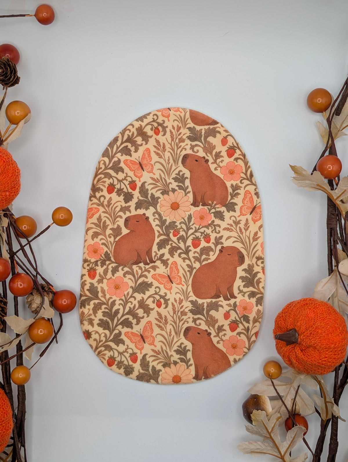 Soft Capybara stoma bag cover, Colostomy bag
