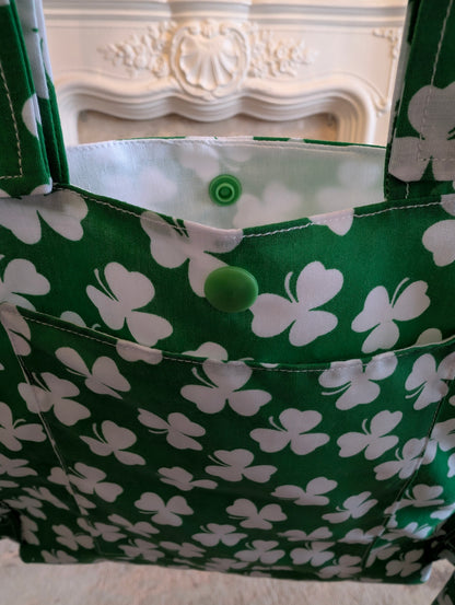 Clover Zimmer frame bag, walking frame bag, accessories, walking aid, handmade, bag, storage