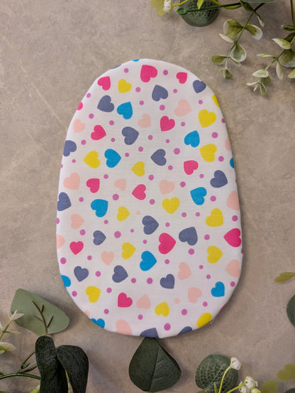 Multi heart stoma bag cover, Colostomy bag