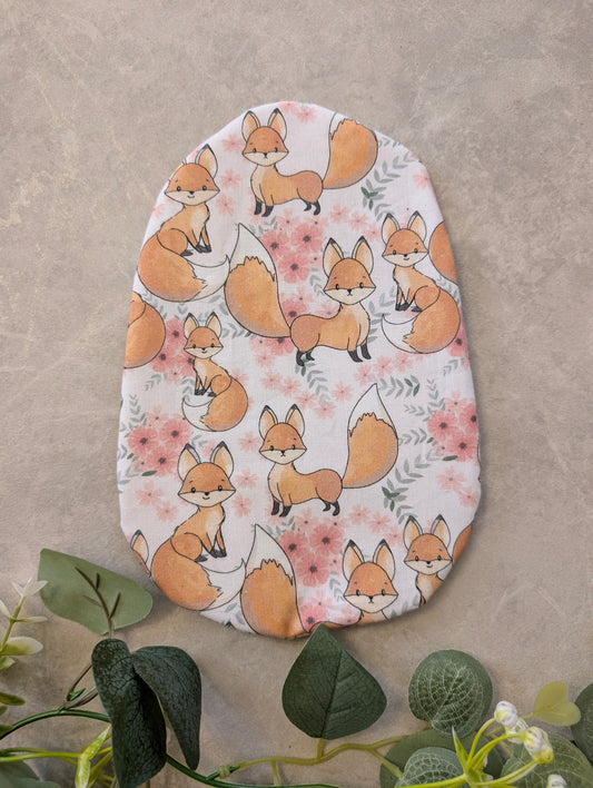 Pink fox stoma bag cover, Colostomy bag