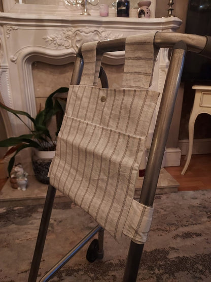 Simple stripe Zimmer frame bag