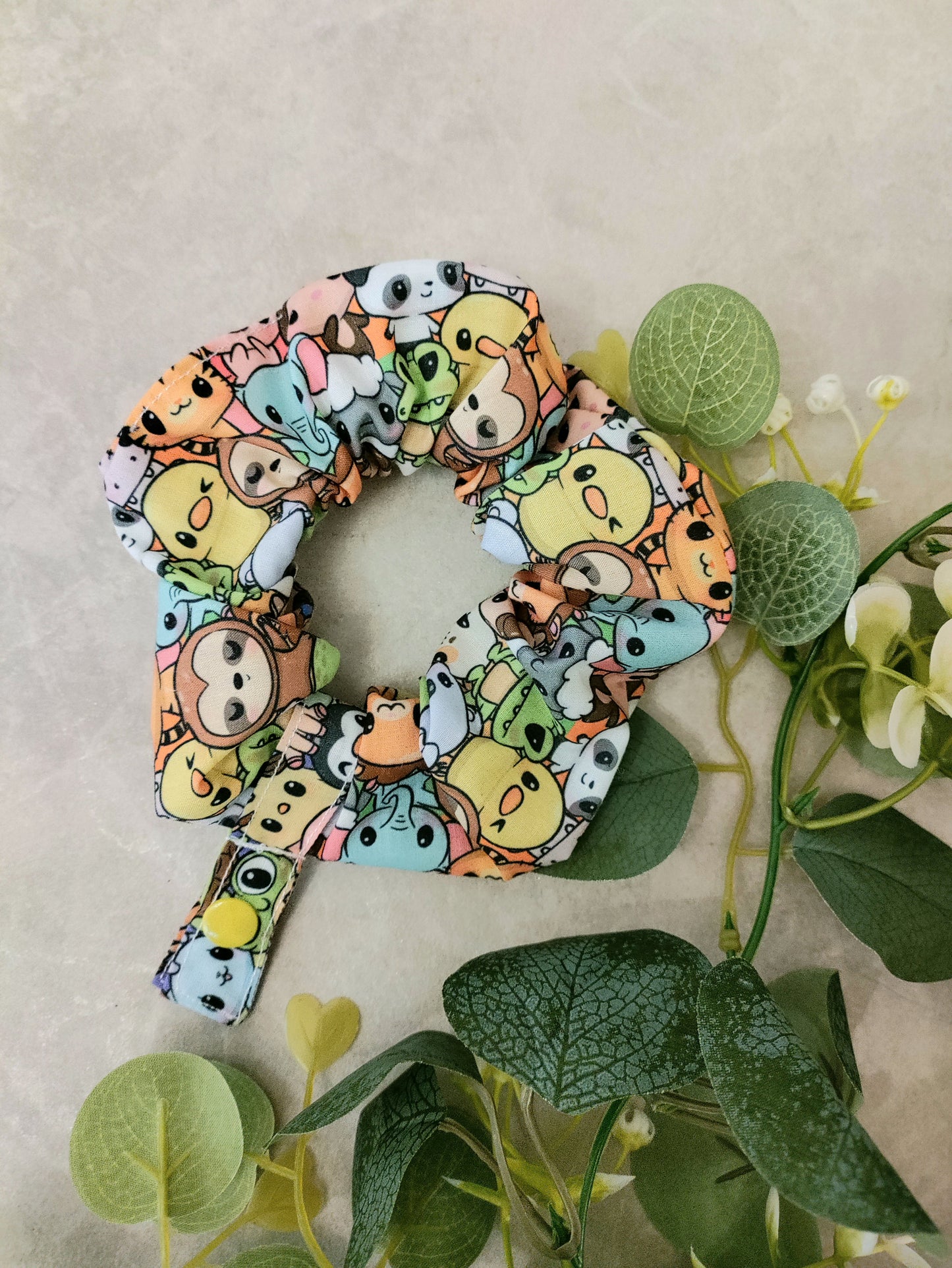 Cheeky tubie scrunchie