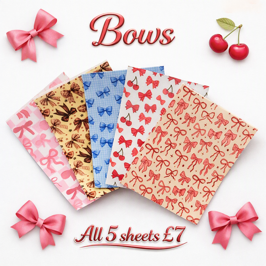 Bows 5pcs Tubie Tape