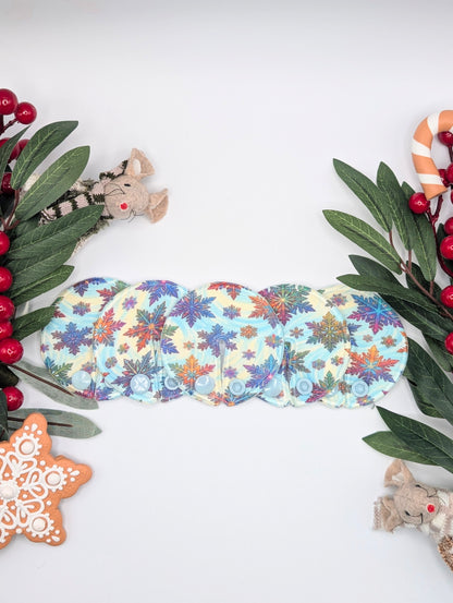 Christmas snowflake Tubie pads