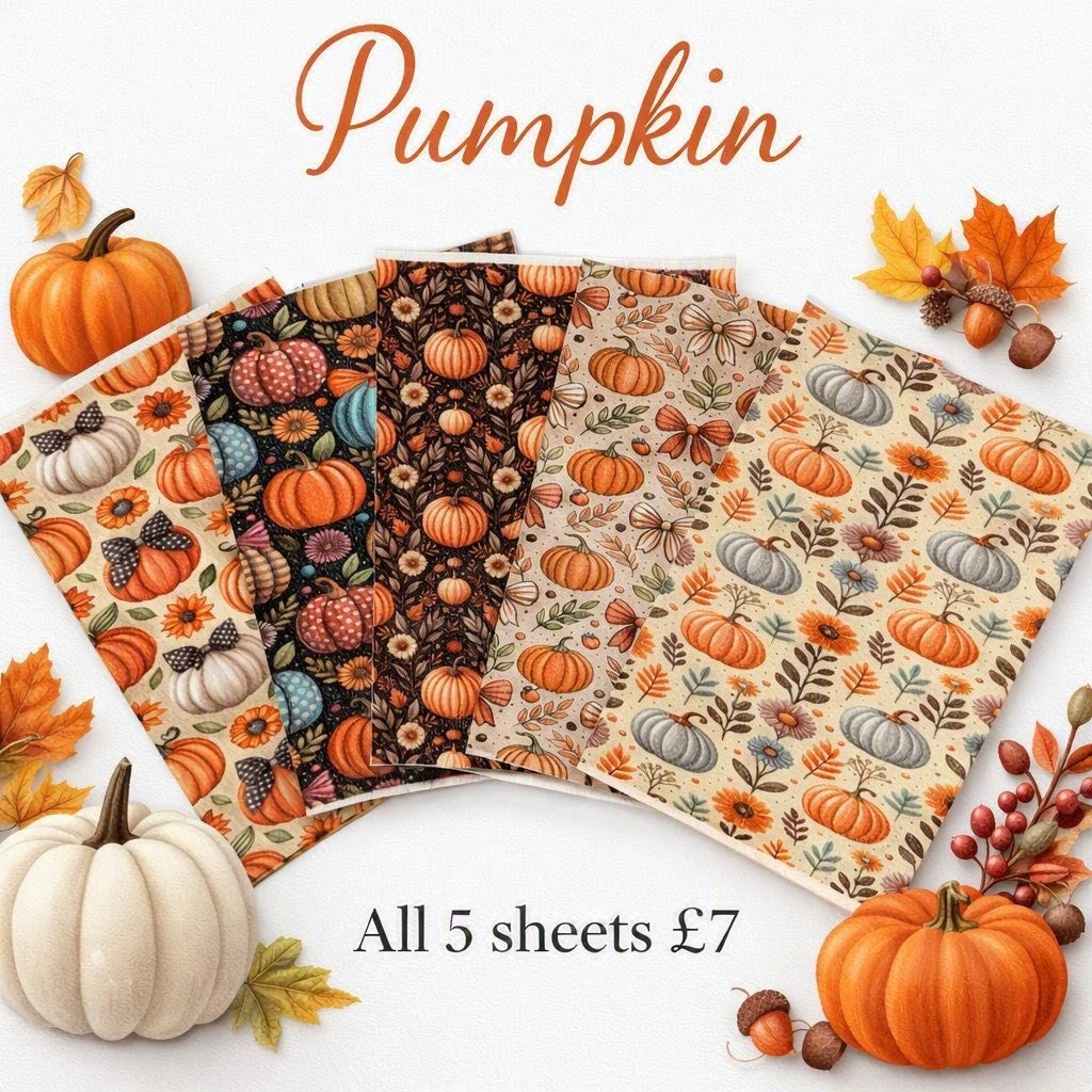 Pumpkin 5pcs Tubie Tape
