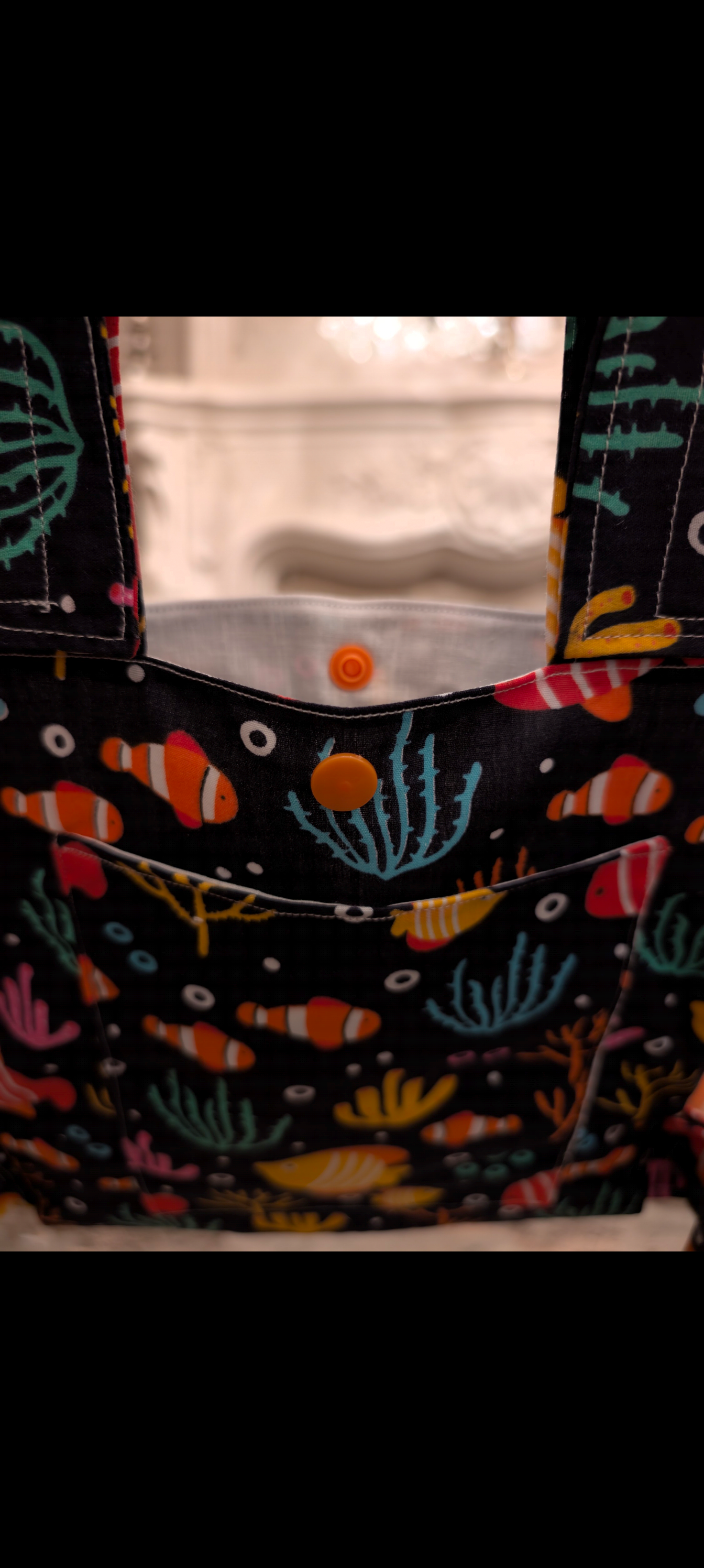 Coral reef Zimmer frame bag