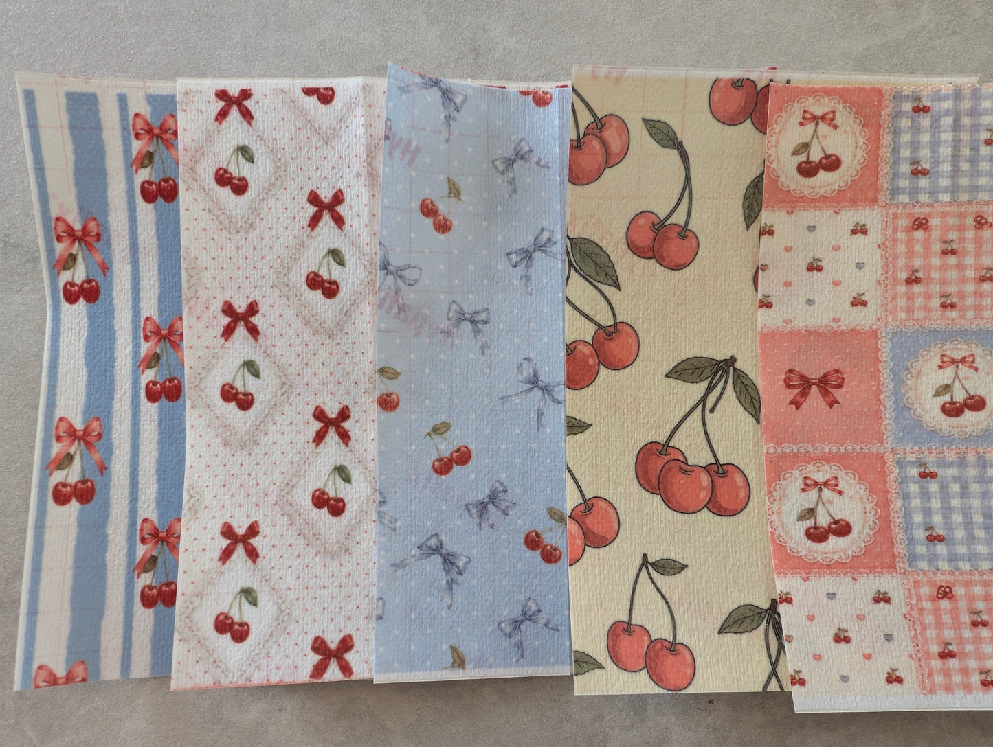 Cherries 5pcs Tubie Tape