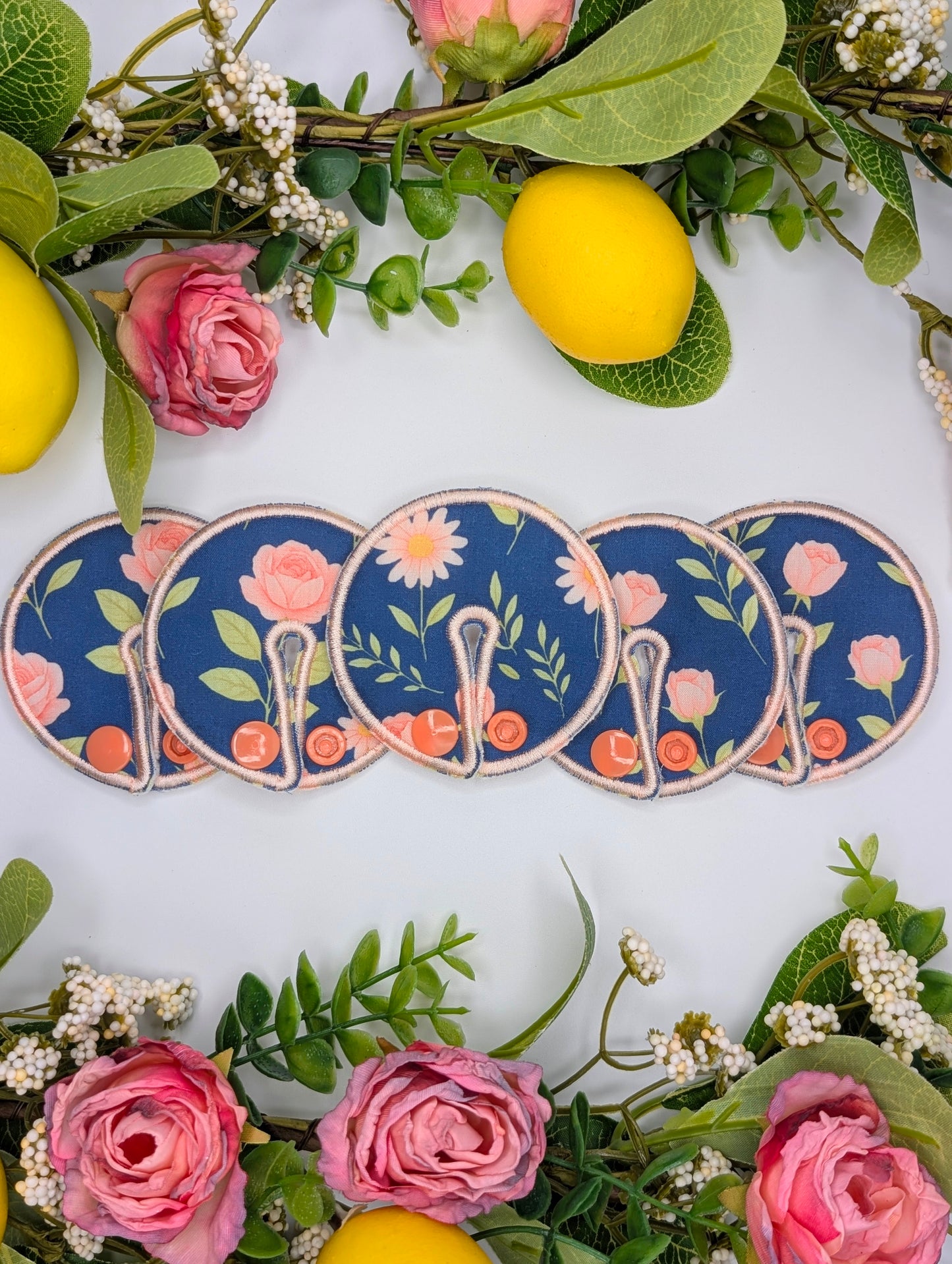 Navy rose Tubie pads