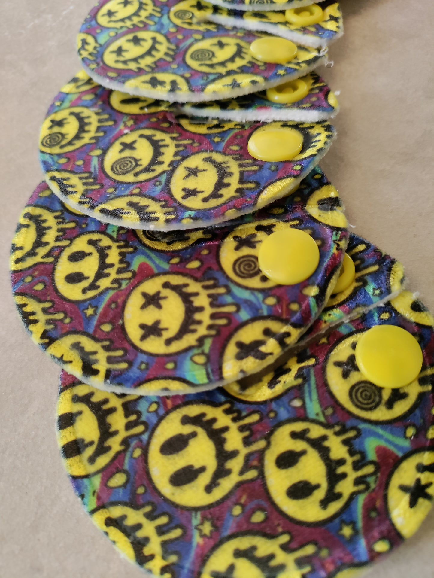 Acid faces Tubie pads