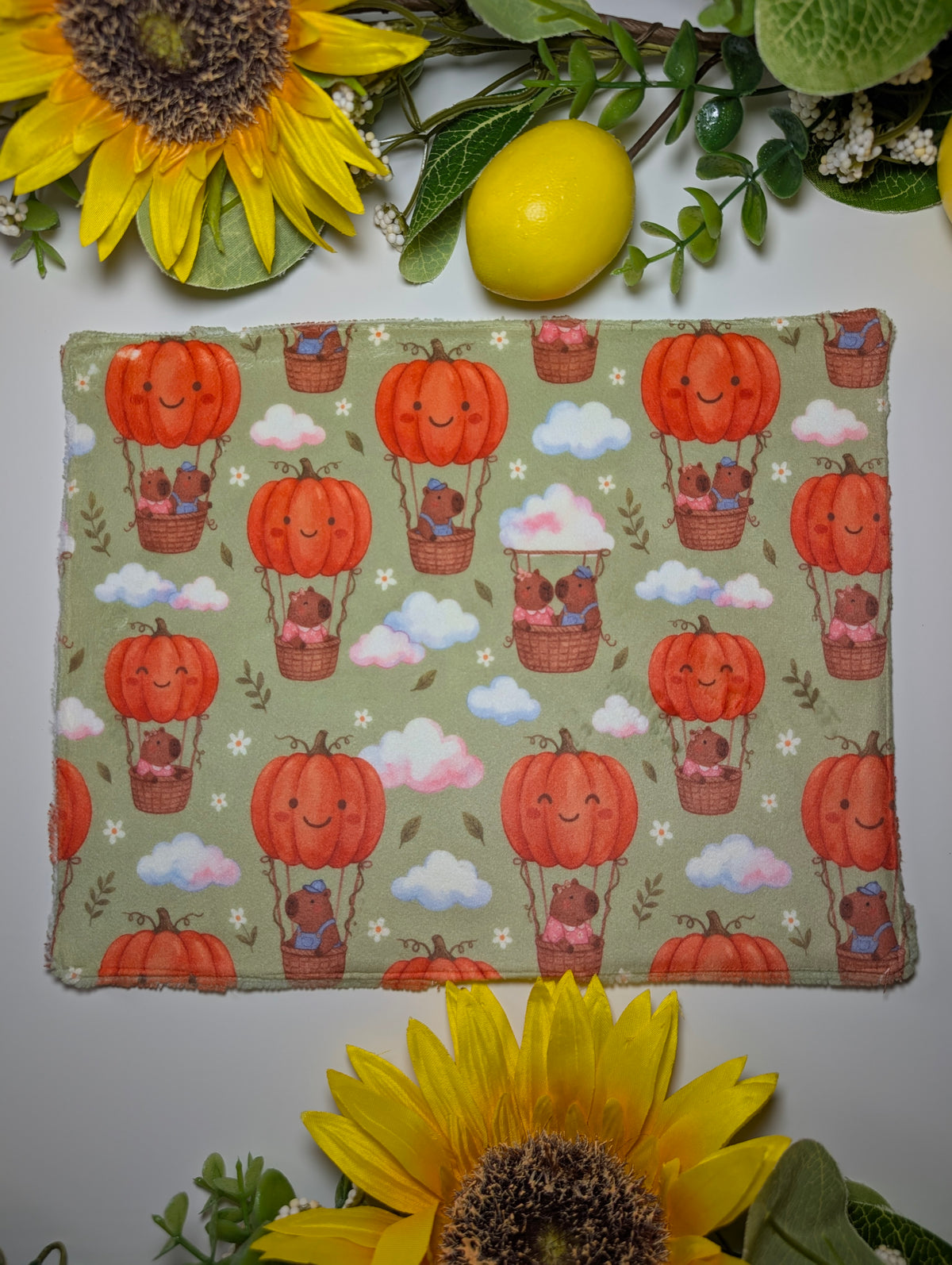 Capybara pumpkin Med mat