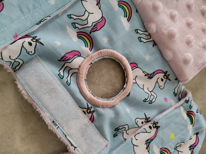 Blue Unicorn PEG tube belt