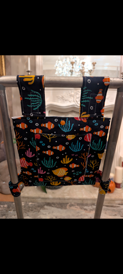 Coral reef Zimmer frame bag