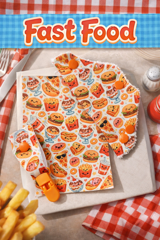 Fast Food 3pcs tubie set.