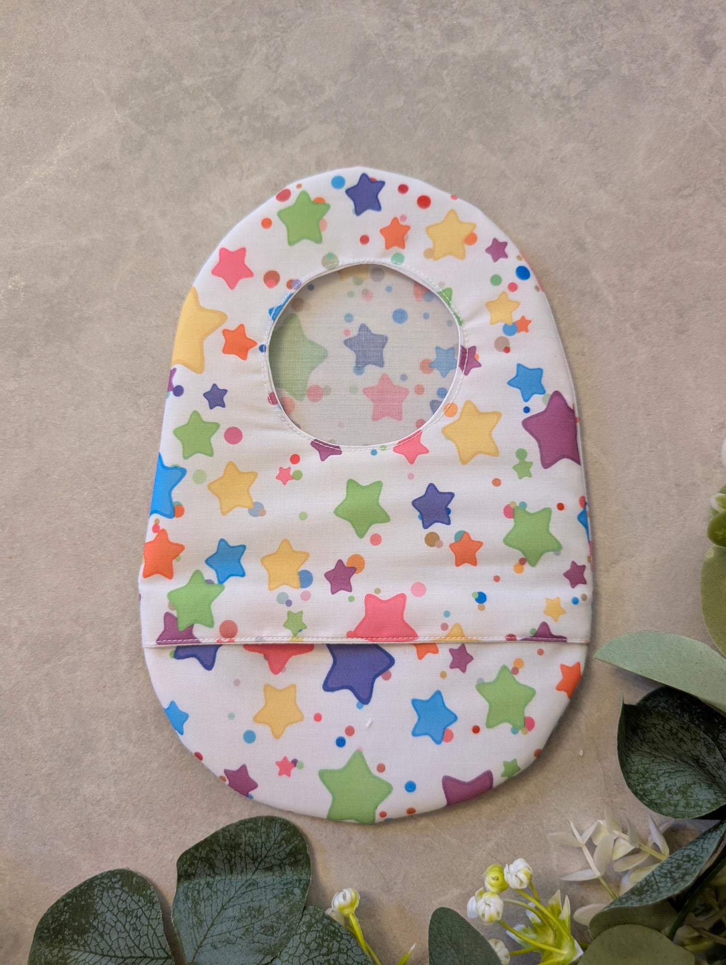 Stars stoma bag cover, Colostomy bag
