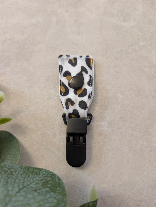 Snow leopard Tubie Clip