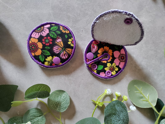 Dark floral 2pcs