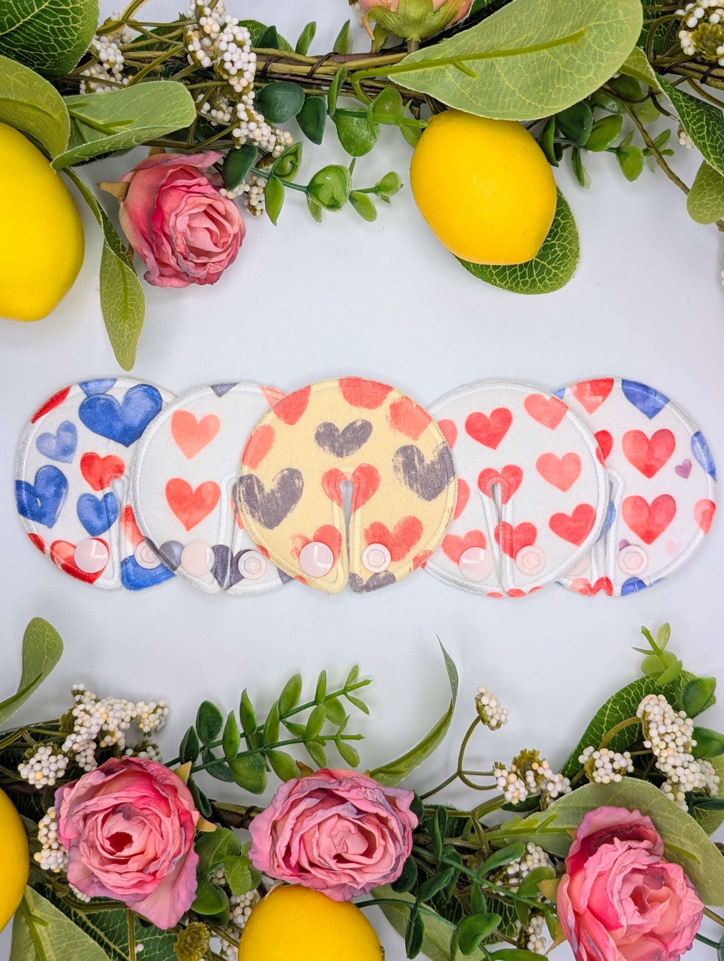 Heart mix Tubie pads