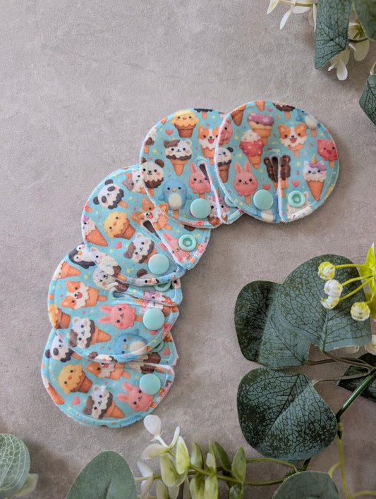 Animal ice cream Tubie pads