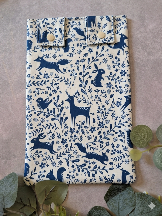 Blue woodland Leg Bag Cover