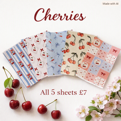 Cherries 5pcs Tubie Tape