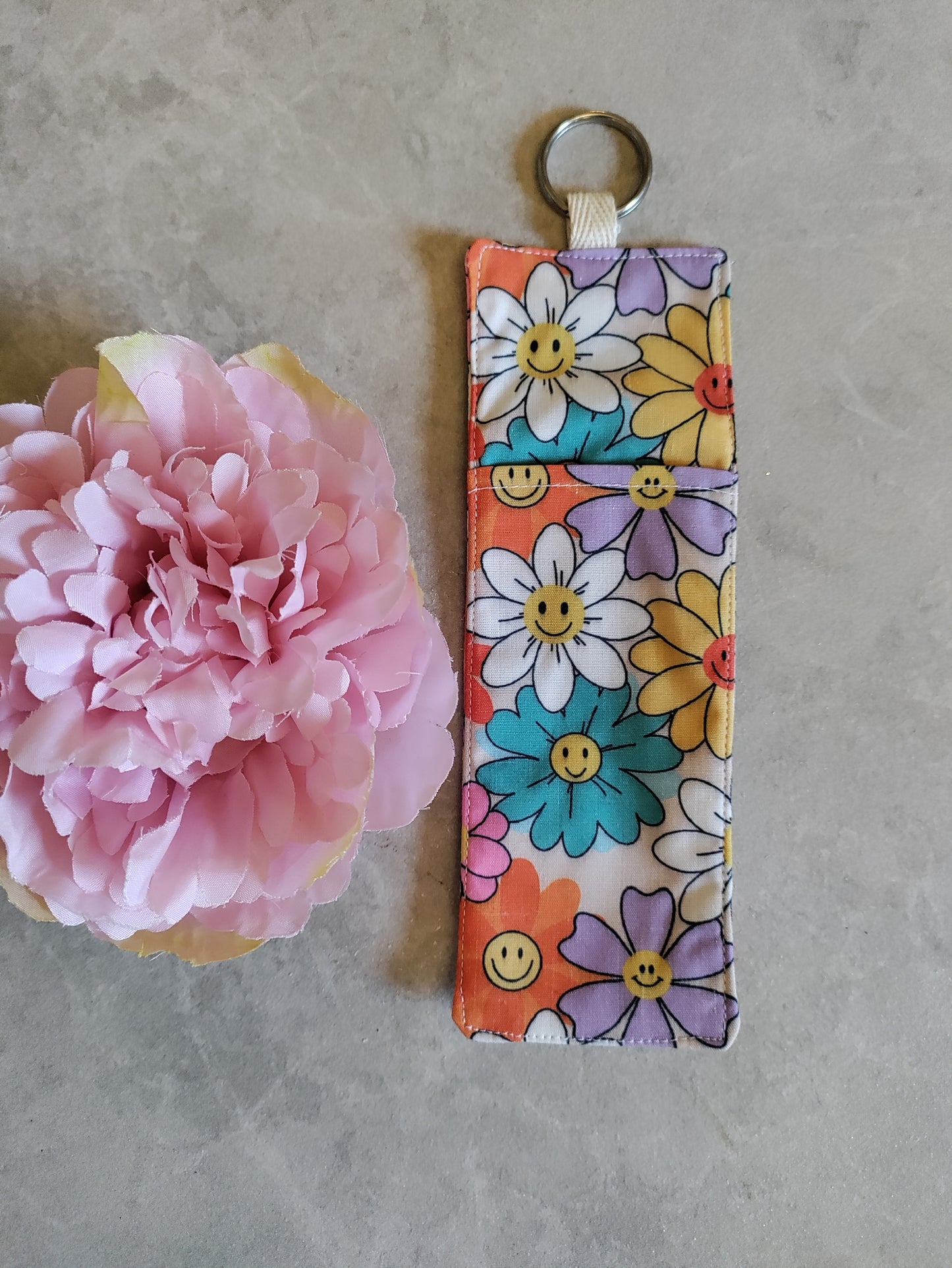 Flower faces Pen pouch/holder