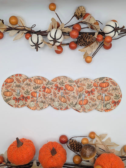 Autumn pumpkin Tubie pads