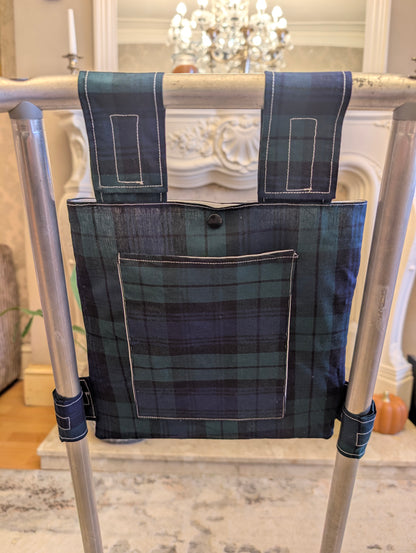 Dark Tartan Zimmer frame bag