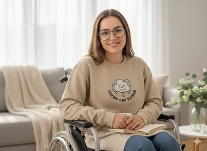 Chronic pain warrior sweat shirt