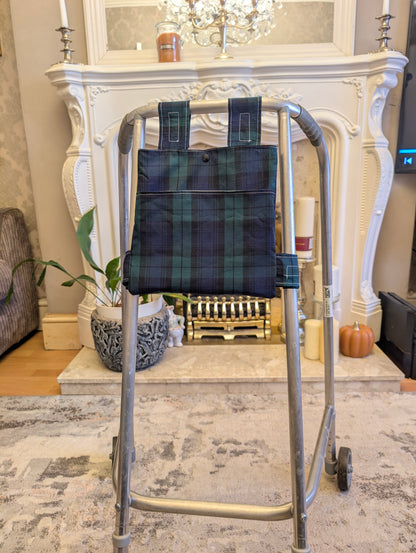 Dark Tartan Zimmer frame bag