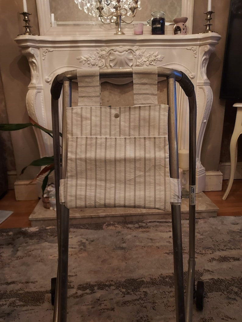 Simple stripe Zimmer frame bag