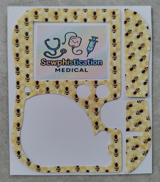 Honey Bee Abbott freego pump sticker