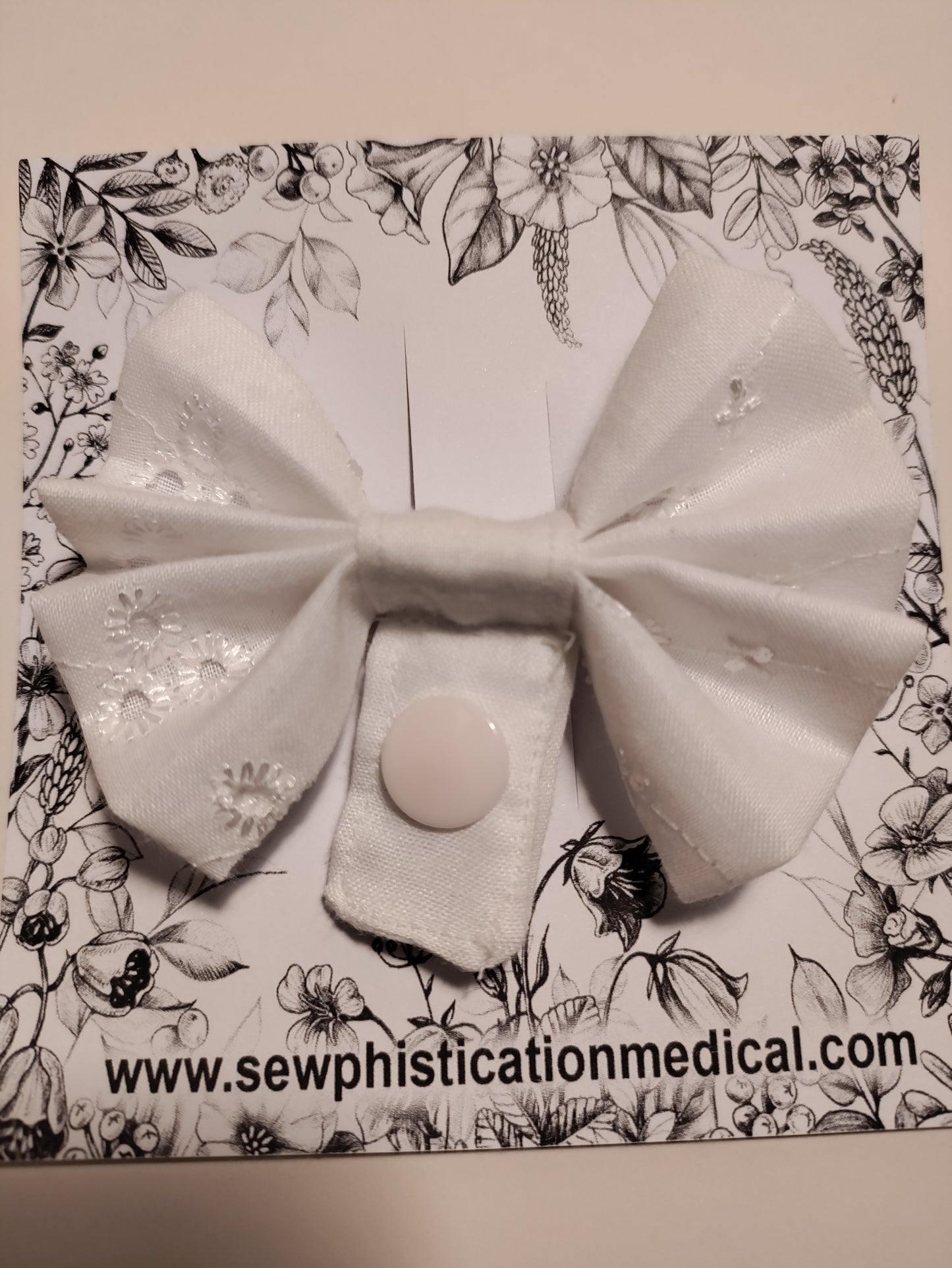 Simple Tubie Bow, Feeding tube accessories