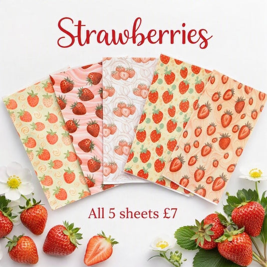 Strawberries 5pcs Tubie Tape