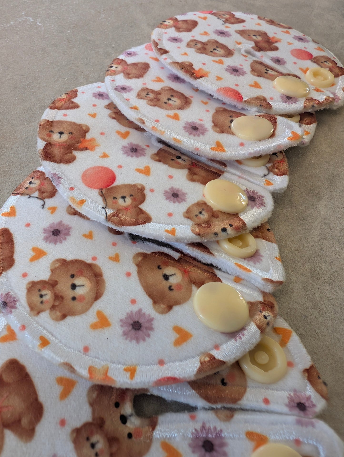 Balloon Teddy Tubie pads