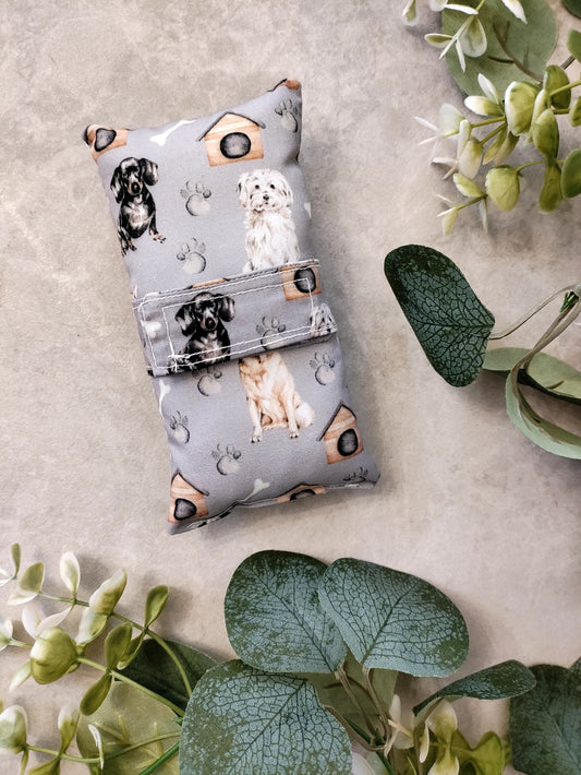 Grey dogs  Medical port pillow
