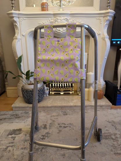 Avocado Zimmer frame bag