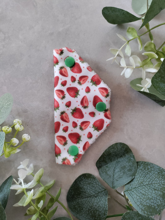 Strawberries valve cover TOWEL LINED