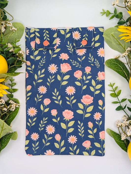 Navy rose Leg Bag Cover