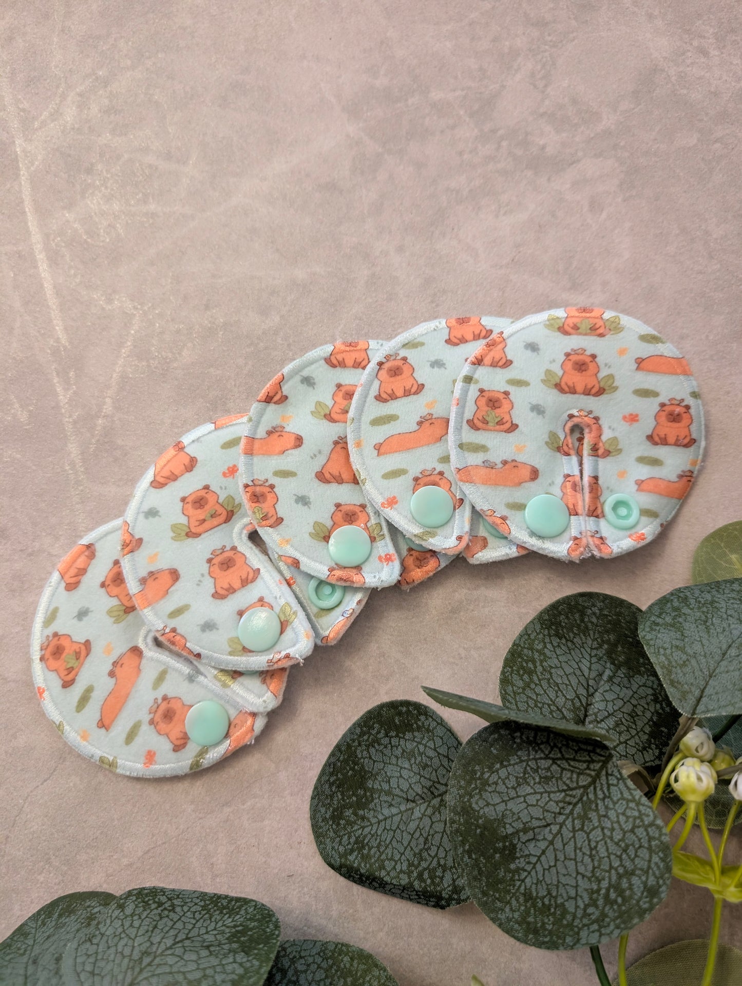 Cute Capybara Tubie pads