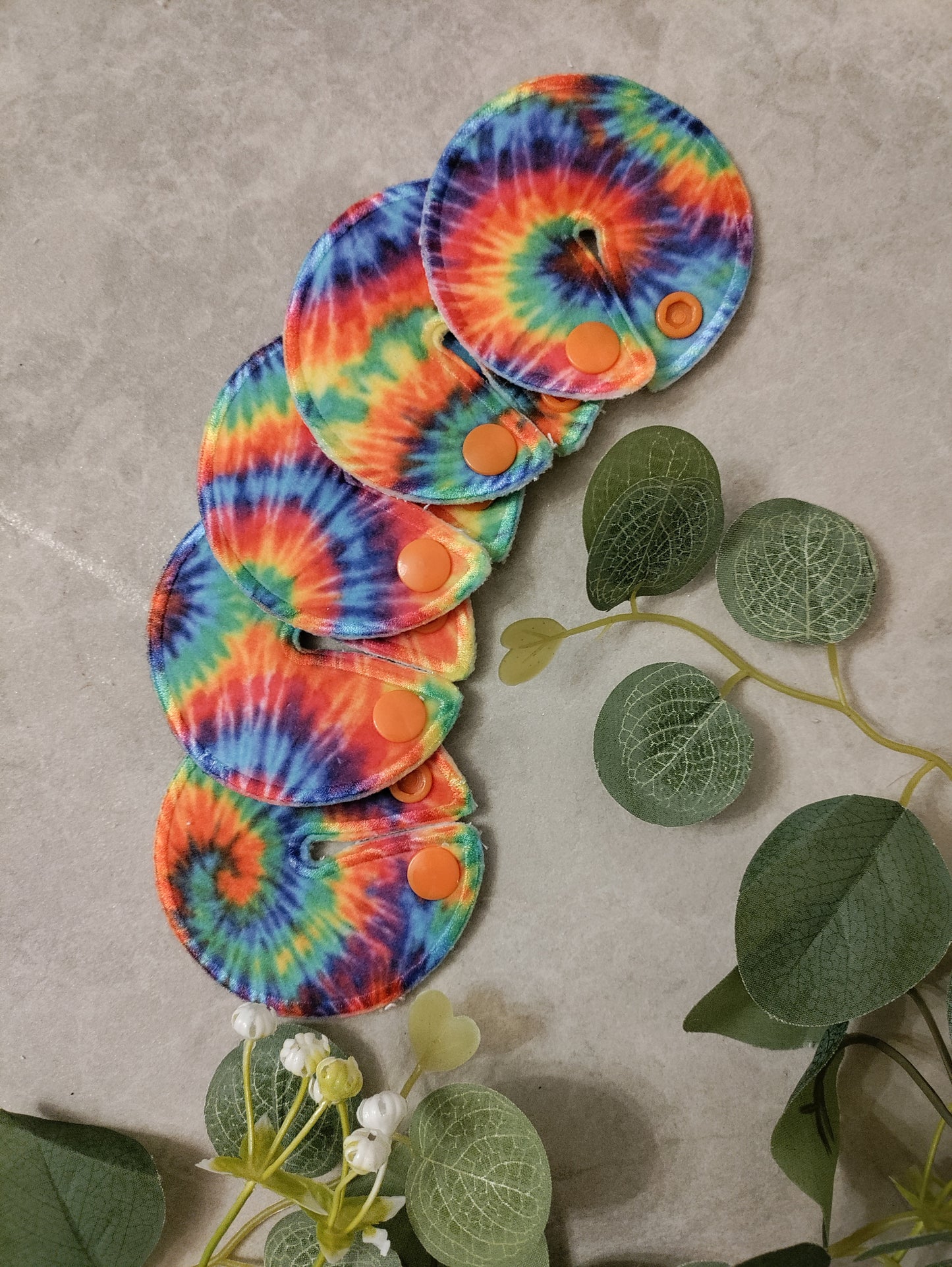 Tie dye Tubie pads