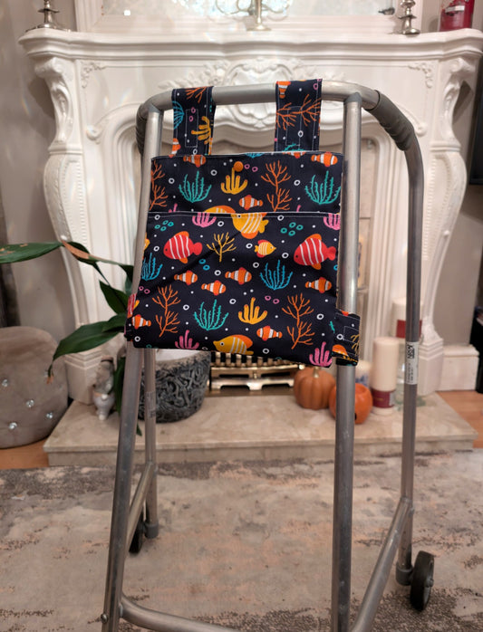 Coral reef Zimmer frame bag