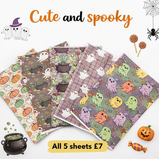 Cute and spooky 5pcs Tubie Tape