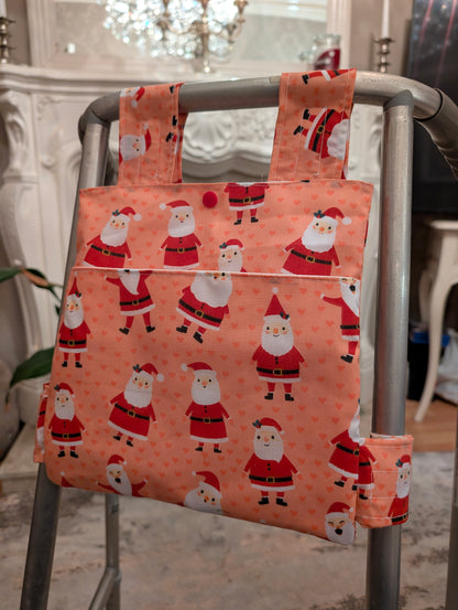 Pink santa Zimmer frame bag