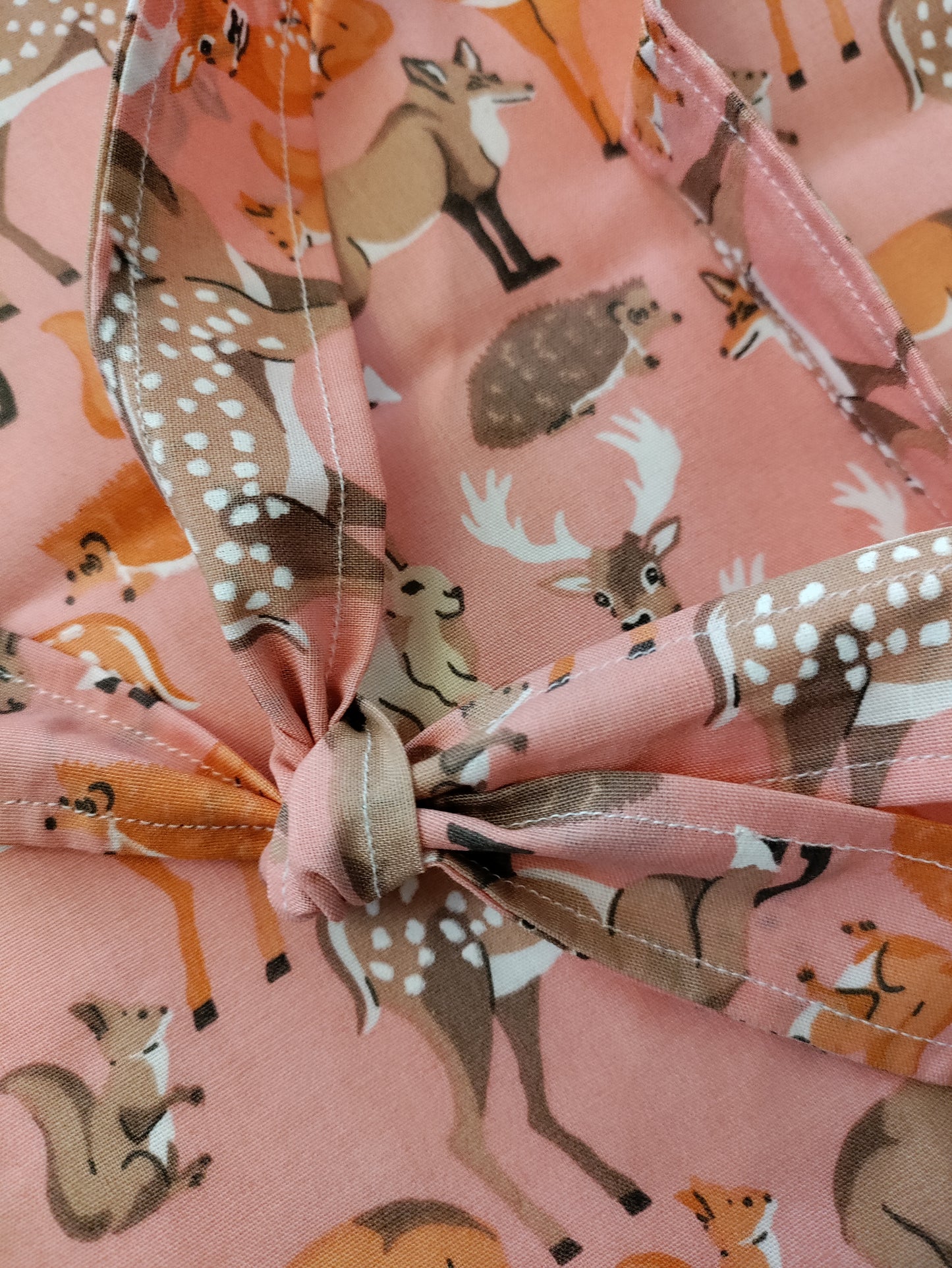 Pink woodland syringe driver bag